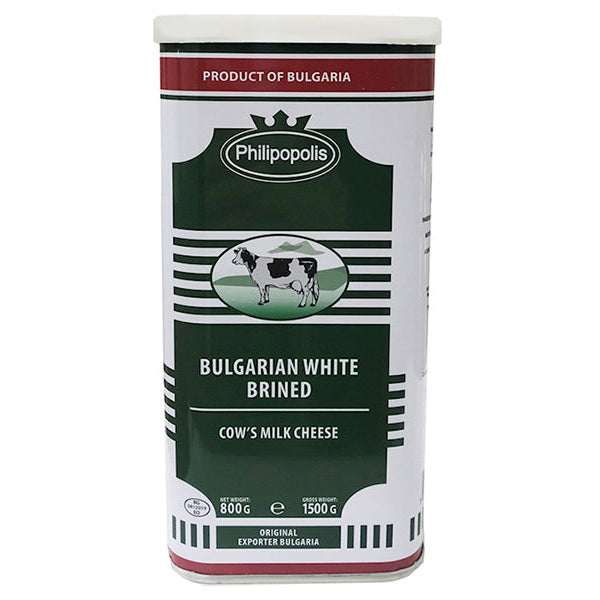 Feta Cheese Tin Bulgarian-Cow Milk – 28.22 oz (800gr)